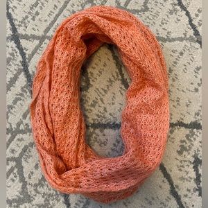 5/$25 Peach Infinity Scarf